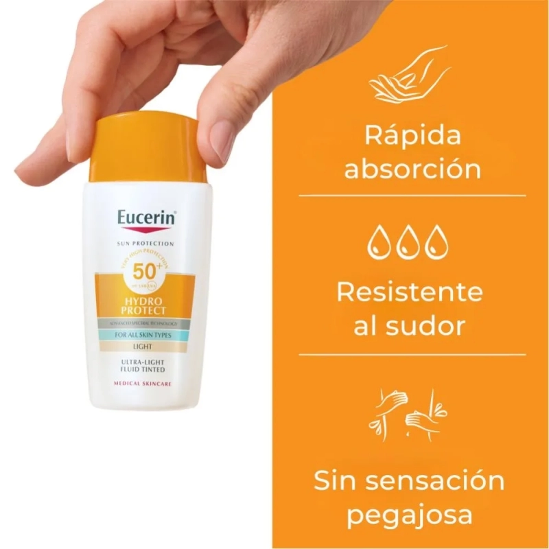 EUCERIN SOL F50+ HYD CLA